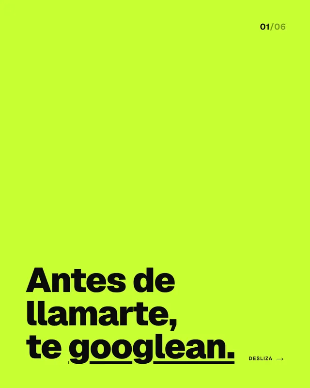 Antes de llamarte, te googlean — SprintWeb en Instagram